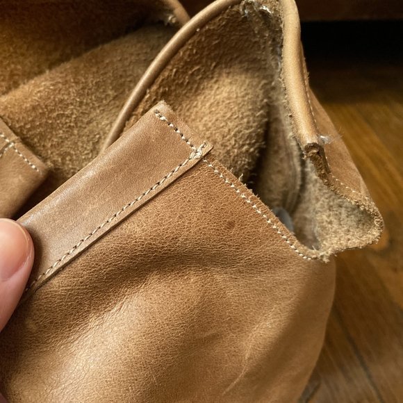 Vintage Genuine Leather Moto Boots - Picture 10 of 12